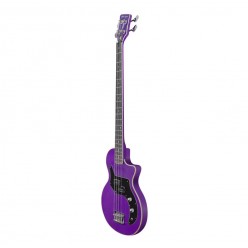 Orange O Bass Purple Glenn Hughes Signature 4 strunowy bas elektryczny, purpurowy, sygnatura Glenn Hughes